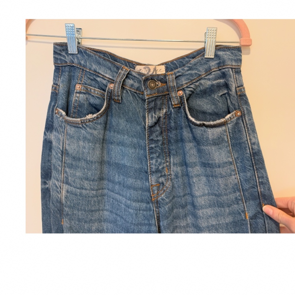 NWOT Free People We the Free Old West Slouchy Jeans | Size 24 - Picture 9 of 13